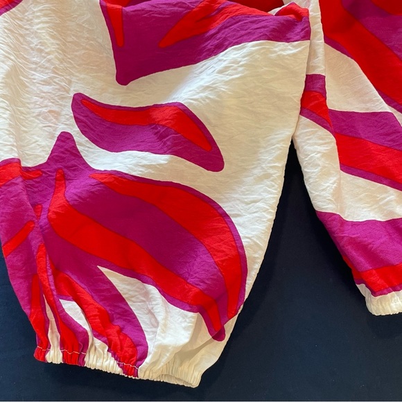 Nine West Pink Sky Trip Floral Skirt Set Medium - Picture 8 of 11